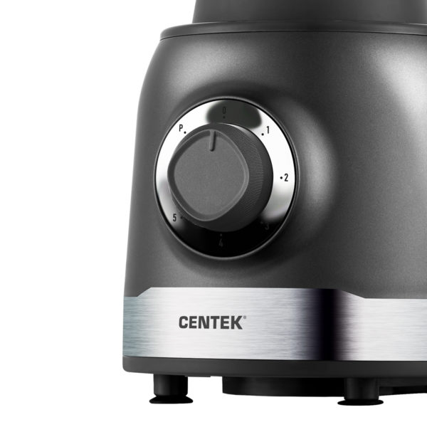 Блендер CENTEK настольный 1300Вт 5 скорост + импульс стеклянный стакан 1,5л плавная рег.скорости