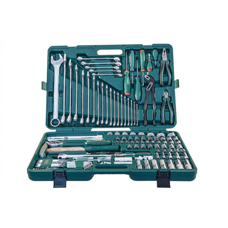 Набор инструмента универсальный 1/2", 1/4"DR, 127 предметов Jonnesway