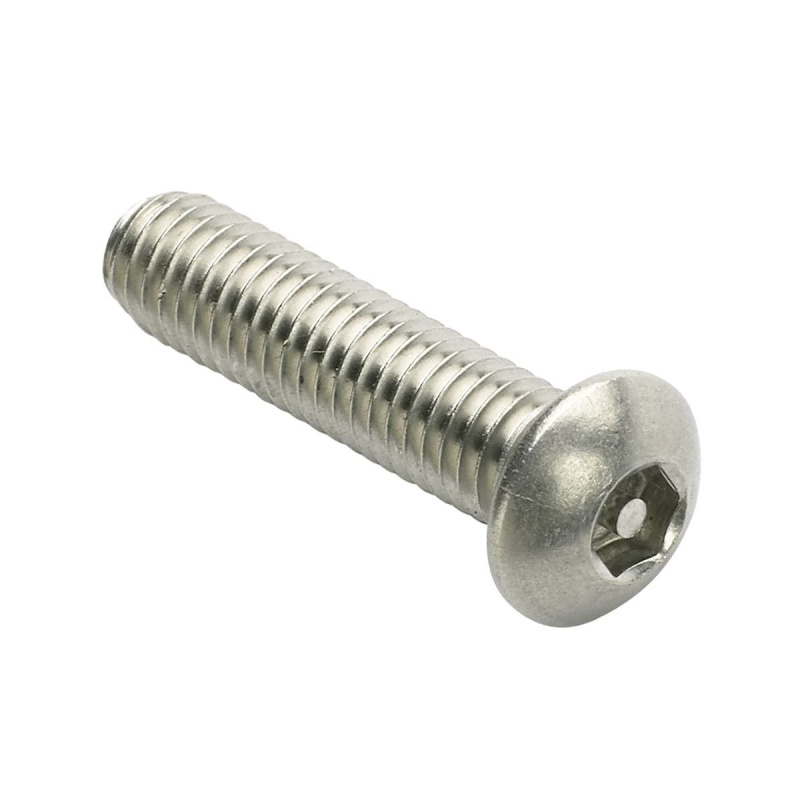 Винт полусфера антивандальный Hex-Pin Hafren (БЛИСТЕР)