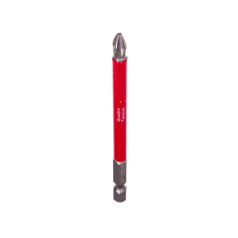 Бита 1/4" Ph2-90мм (1шт.блистер) "Quadro Torsion"