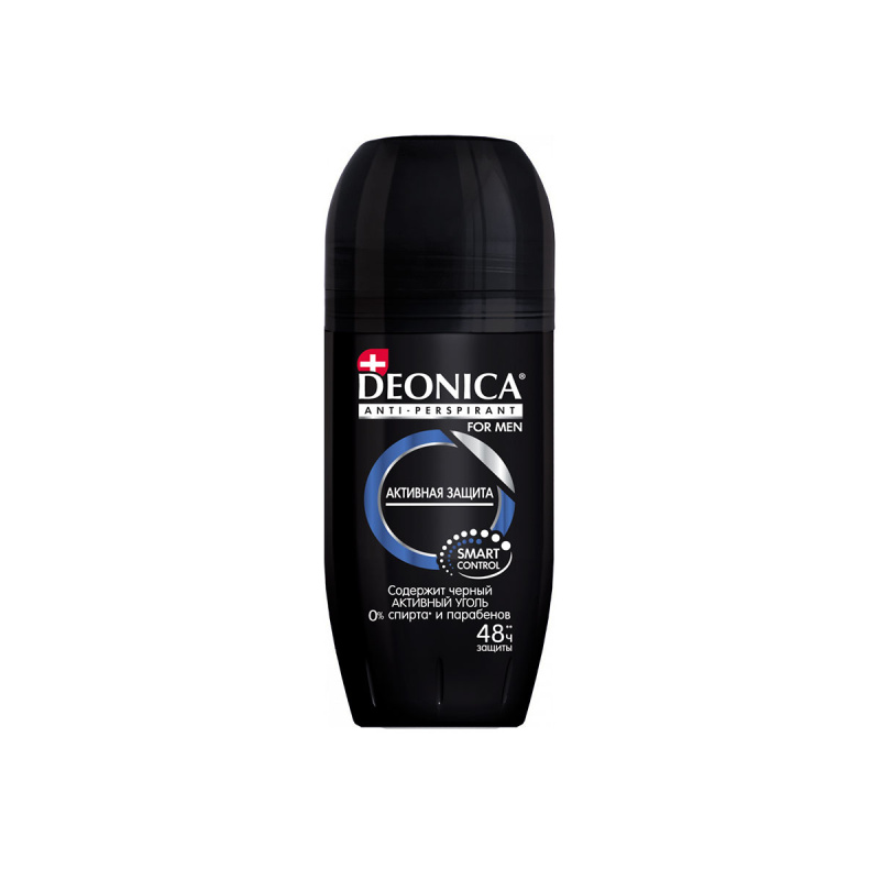 Антиперспирант DEONICA FOR MEN активная защита 50 мл ролик