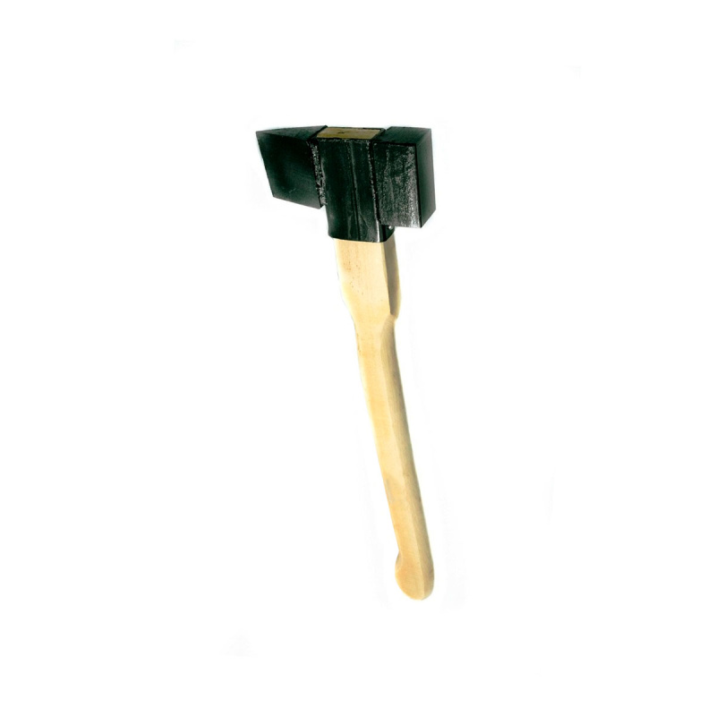 Колун-топор 3,0 кг с отбойником и березовым топорищем Handytools