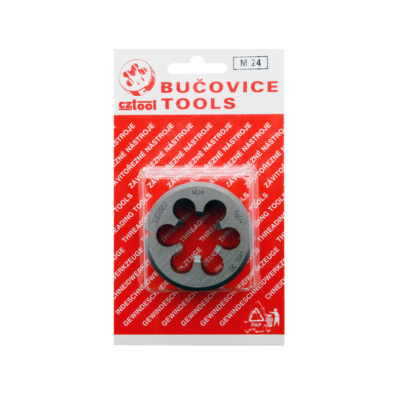 Плашка с левой резьбой BUCOVICE