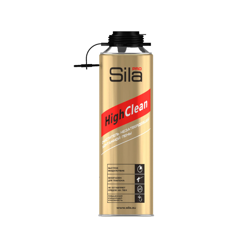 Очиститель затвердевшей монтажной пены SILA PRO 500ml