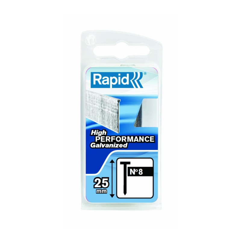 Гвозди RAPID 300 8 25 750 шт. пласт.блистер