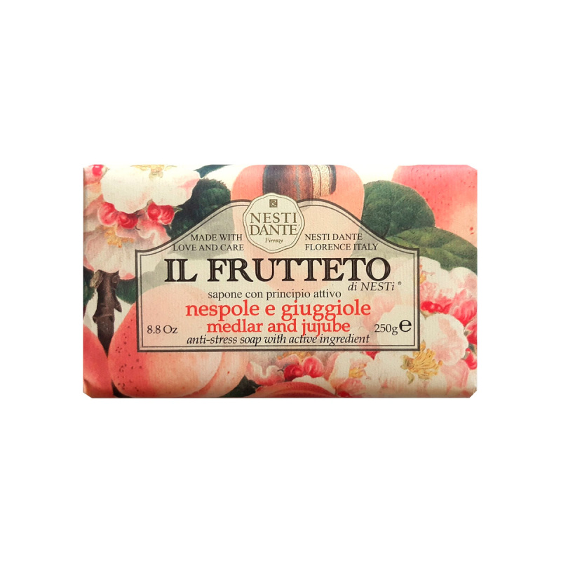 Мыло NESTI DANTE IL FRUTTETO Мушмула и китайский финик 250гр.
