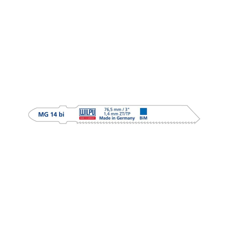 Пилки WILPU по мет MG 14 bi  тип T118EF (5шт)