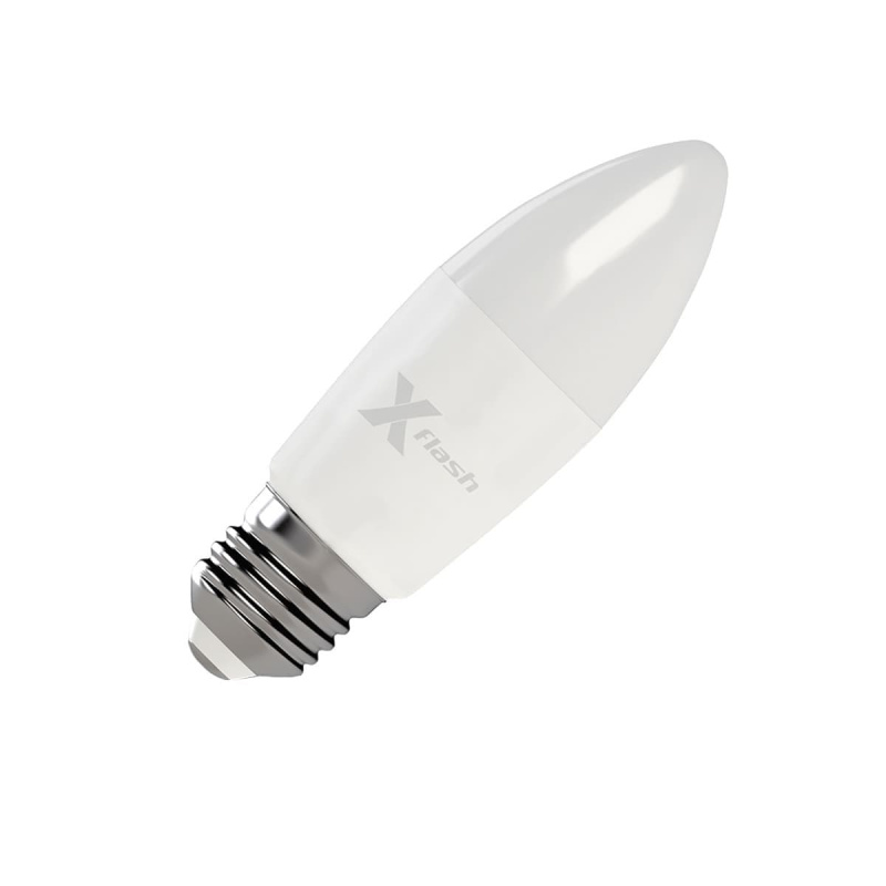 Лампа светодиодная X-flash XF-E27-C37-9W-4000K-230V