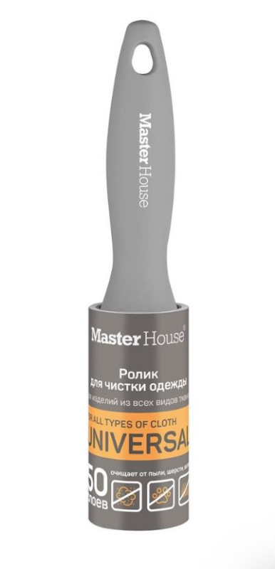 Ролик для чистки одежды Толстый К-ролик (50 слоев) MASTER HOUSE