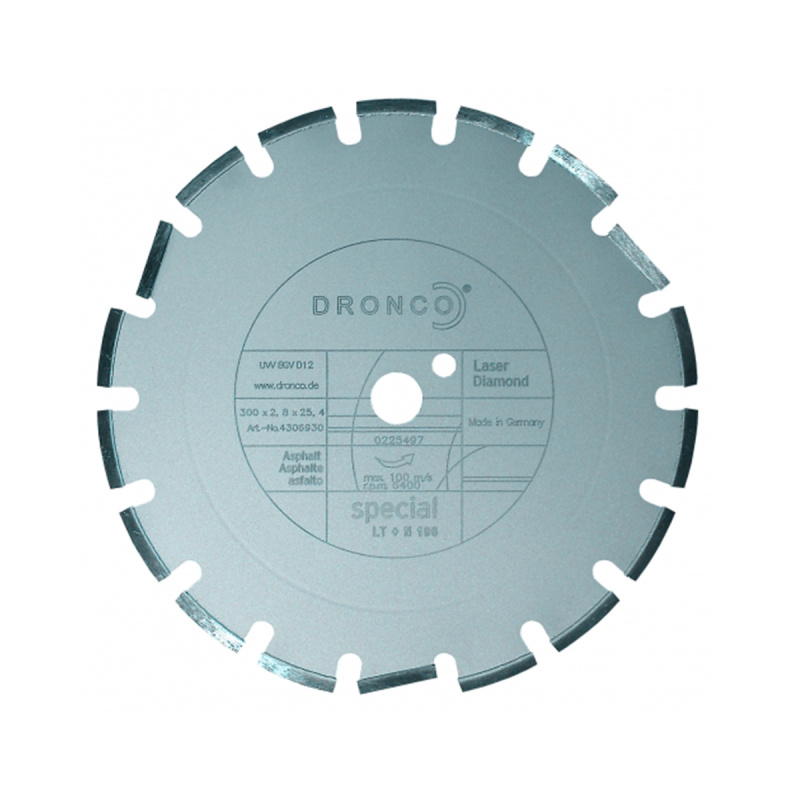 Диск алмазный по асфальту А2 350х2,8х25,4 DRONCO