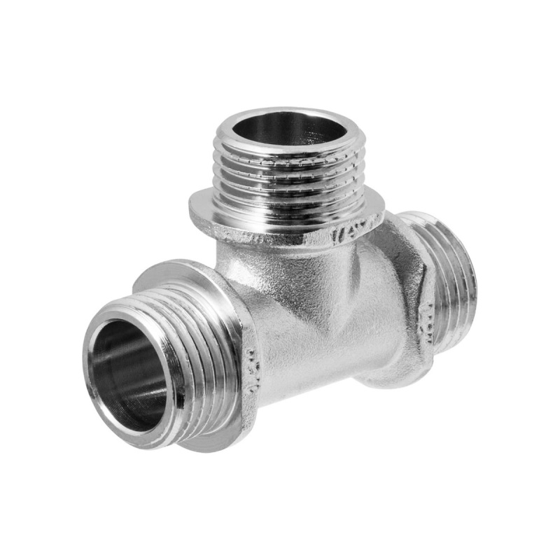 Тройник 1/2" н/н/н с ограничителем MPF, MP-У
