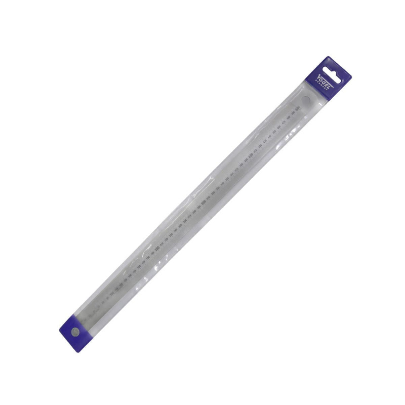 Линейка 2-х стор.нерж.VOGEL BLUE-LINE 500мм(30х1,0)