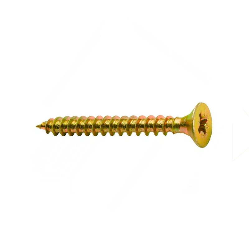Саморез потай универсальный ЖЕЛТЫЙ ЦИНК