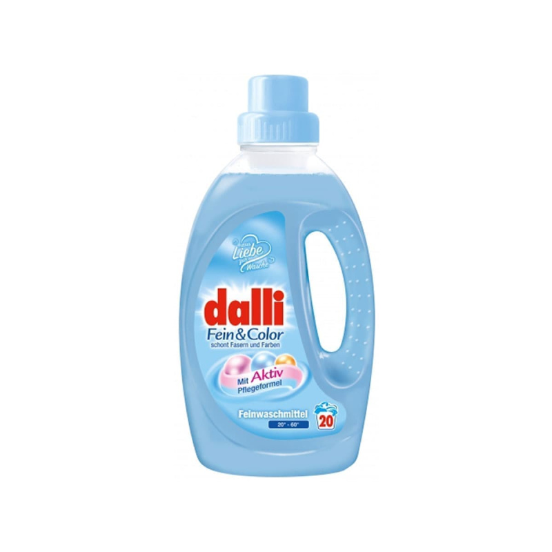Средство жидкое DALLI FEIN AND COLOR для цветных деликатных тканей 1,1л 20
