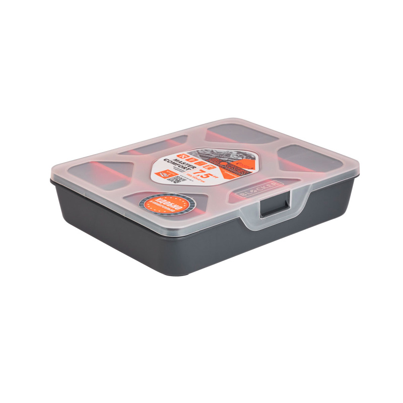 Органайзер BLOCKER Master-comfort 7,5" 190х160х45мм серый