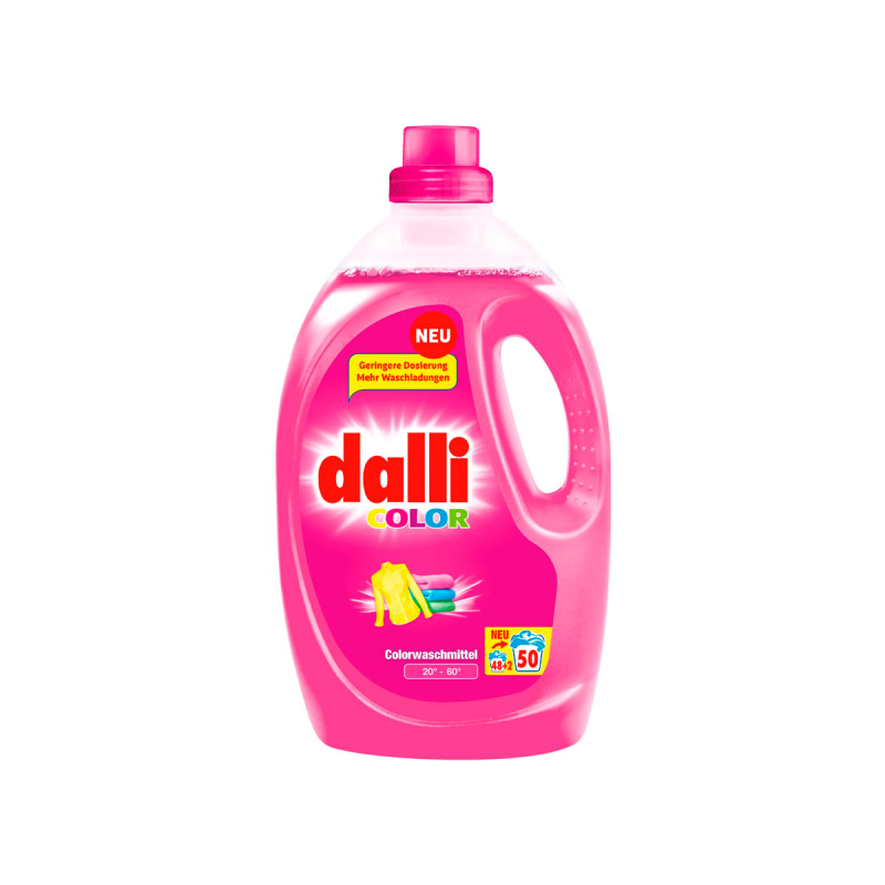 Средство жидкое DALLI COLOR для стирки цветных тканей 2,25л 50 стирок