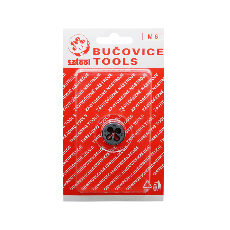 Плашка М 6 (блистер) (D20мм) BUCOVICE