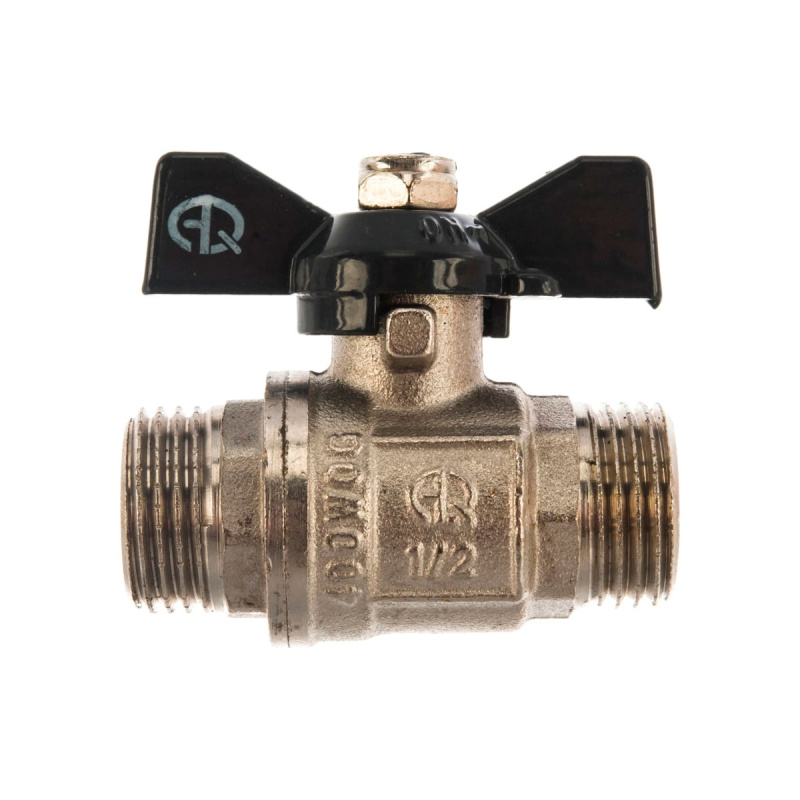Кран шаровый 1/2" н/н бант, MP-У