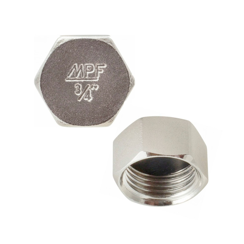 Заглушка на трубу 3/4" в MPF, MP-У