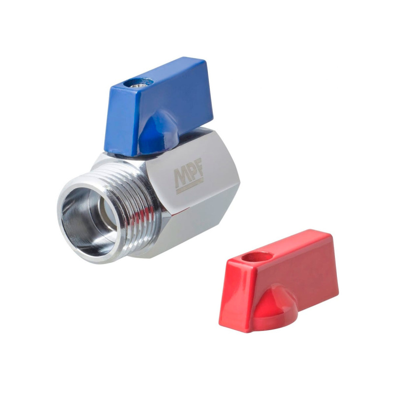 Кран-мини 1/2" в/н латунь MPF, MP-У