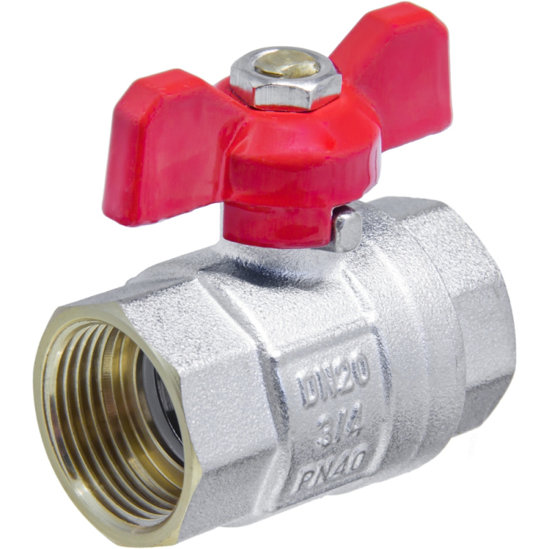 Кран шаровый 3/4" в/в бант, MP-У