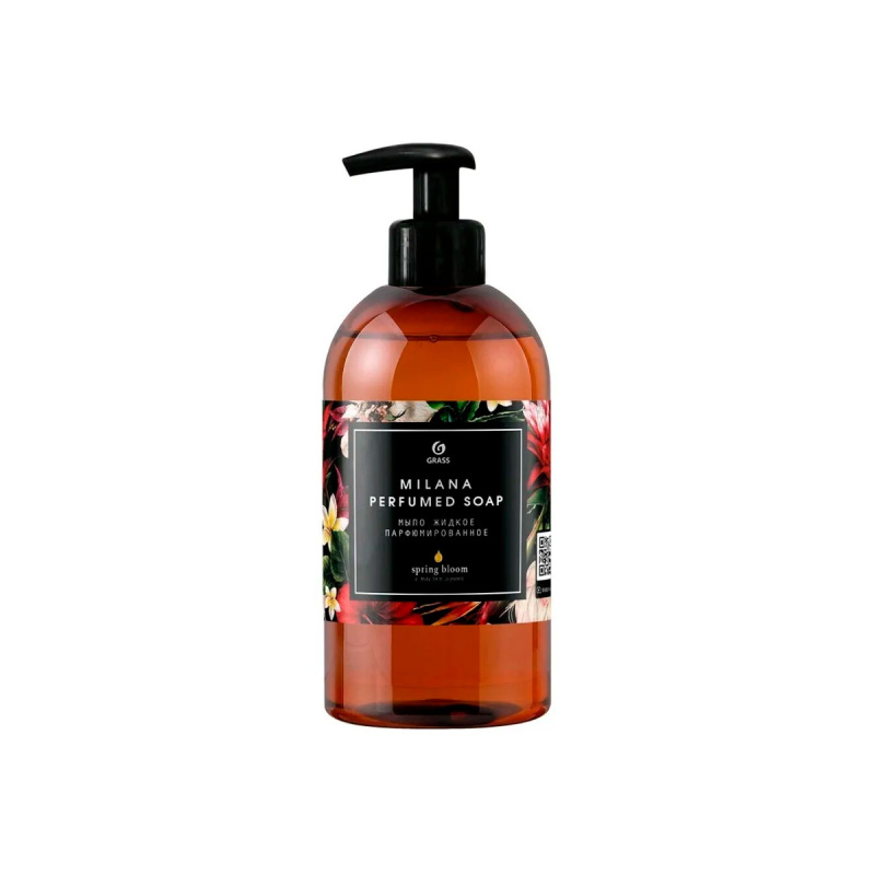 Мыло жидкое парфюмированное GRASS MILANA Spring Bloom 300мл